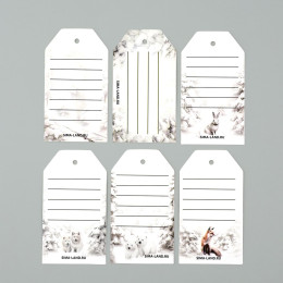 Набор мини-открыток «Твоя новогодняя сказка», 6 шт, 5 х 9 см