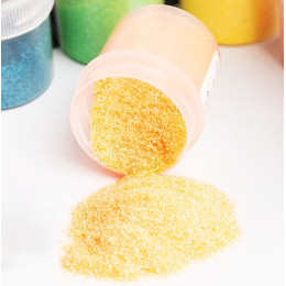 Декоративные украшения «Блёстки пищевые», оранжевые