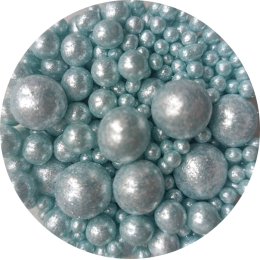 Драже рисовое "Блеск" лазурный