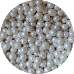 Драже зерновое "Жемчуг" белоснежный 6 - 8 мм