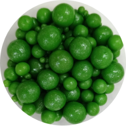 Драже зерновое "Жемчуг" зелёный микс