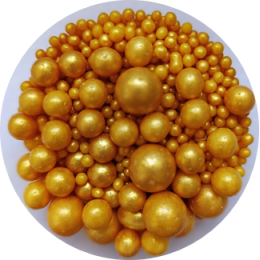 Драже зерновое "Жемчуг" золото микс