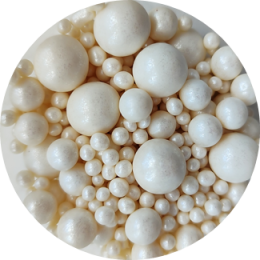 Драже зерновое "Жемчуг" белоснежный микс