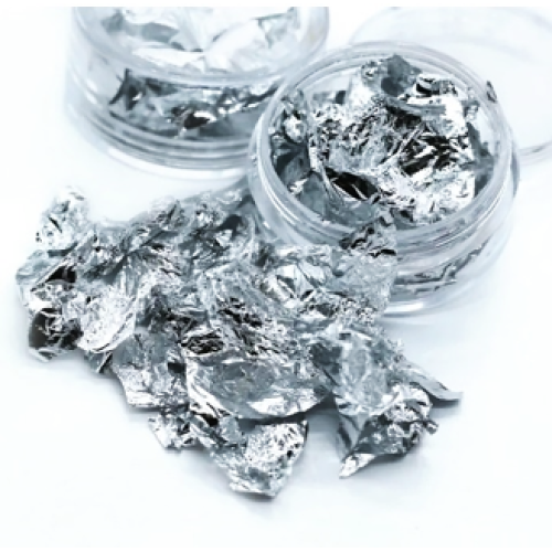 Декоративные украшения «Хлопья» серебро