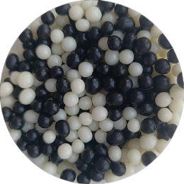 Посыпка кондитерская "Криспи микс белого и молочного шоколада" (50 гр)