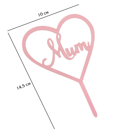 Топпер "Mum"
