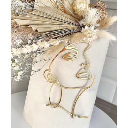 Украшение для торта "Силуэт гордость"