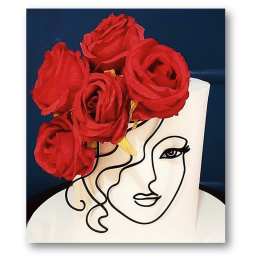 Украшение для торта "Силуэт нежность"