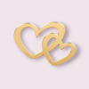 Украшение фигурное «Сердце двойное» по лучшей цене