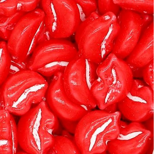 Посыпка объёмная сахарная  "Губы красные" (40 гр)