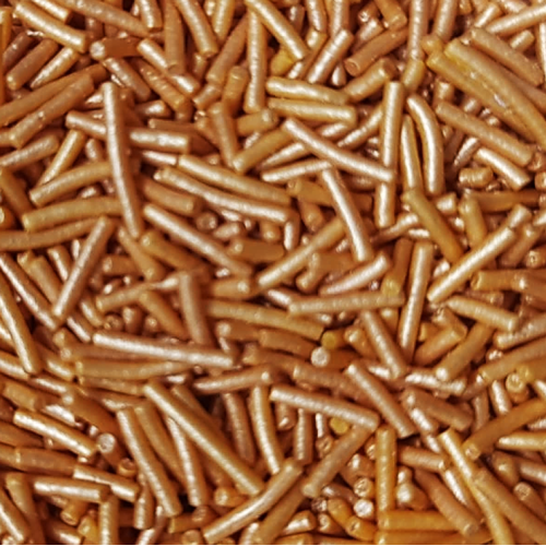 Посыпка фигурная сахарная "Вермишель золотая" (50 гр) по лучшей цене