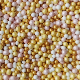 Посыпка сахарная "Шарики микс Ромбики" (50 гр)