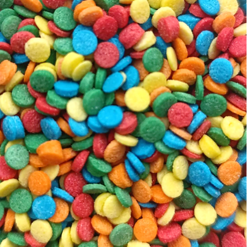 Посыпка сахарная "Конфетти разноцветные" (50 гр)