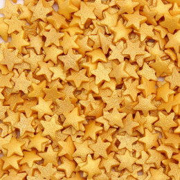 Посыпка сахарная "Звёздочки золотые" (50 гр)
