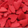 Посыпка сахарная "Сердечки красные крупные" (50 гр)
