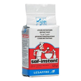 Дрожжи хлебопекарные сухие инстантные "Саф-Инстант", 125 гр