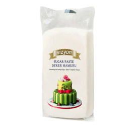 Мастика сахарная белая Vizyon, 250 гр, Турция