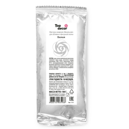 Мастика сахарная белая Top Decor