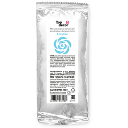 Мастика сахарная голубая Top Decor