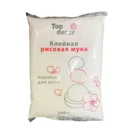 Рисовая мука клейкая Top Decor, 500 гр