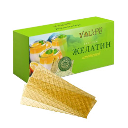 Желатин пищевой листовой говяжий Халяль ValDe