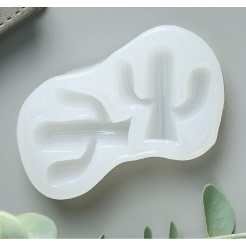 Молд Кактусы для кондитеров - идеальное решение для создания объемных украшений из мастики, марципана и шоколада