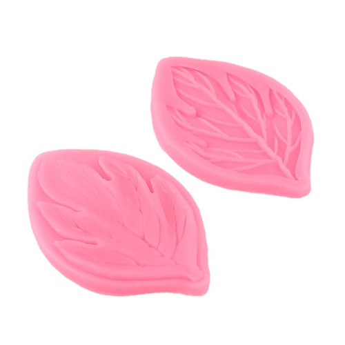 Молд Листва для кондитеров - идеальный выбор для создания объемных украшений из мастики, марципана и шоколада