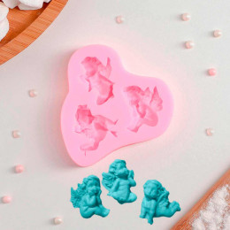 Молд силиконовый "Ангелочки"