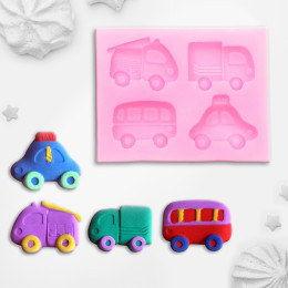 Молд силиконовый «Транспорт»