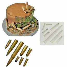 Силиконовый молд «Гильзы»