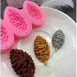 Силиконовый молд «Шишки»