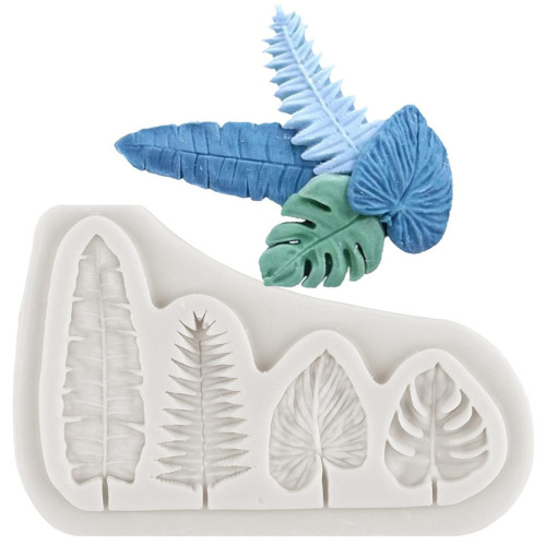 Молд Листья для Кондитерских Украшений - Идеальный Выбор для Тортов и Капкейков