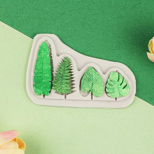 Молд Листья для Кондитерских Украшений - Идеальный Выбор для Тортов и Капкейков