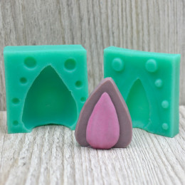 Молд силиконовый «Ушки единорога»