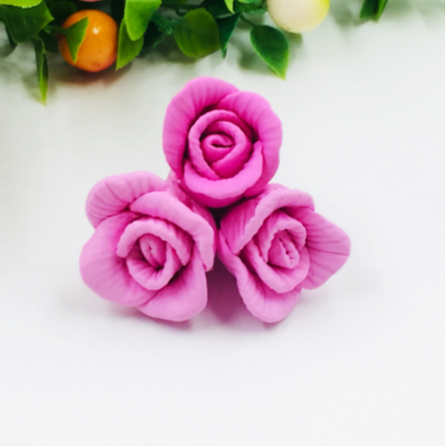 Молд силиконовый для кондитеров Тройник розочки - идеальное решение для украшения тортов и десертов