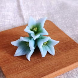 Молд силиконовый "Тройник пуансетии"