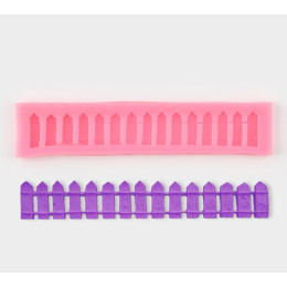 Молд силиконовый «Заборчик»