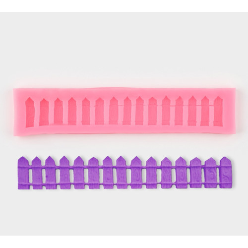 Молд силиконовый Заборчик для кондитерских украшений и декора тортов