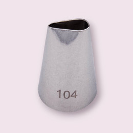 Насадка кондитерская №104 "Лепесток"