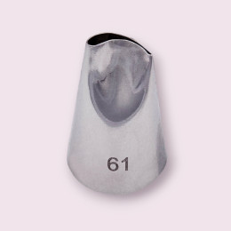 Насадка кондитерская №61 "Лепесток изогнутый"