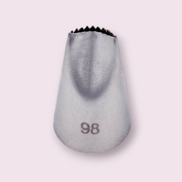 Насадка кондитерская №98 "Лепесток с прожилками"