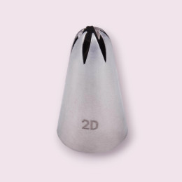 Насадка кондитерская "Закрытая звезда" (№2D/852)