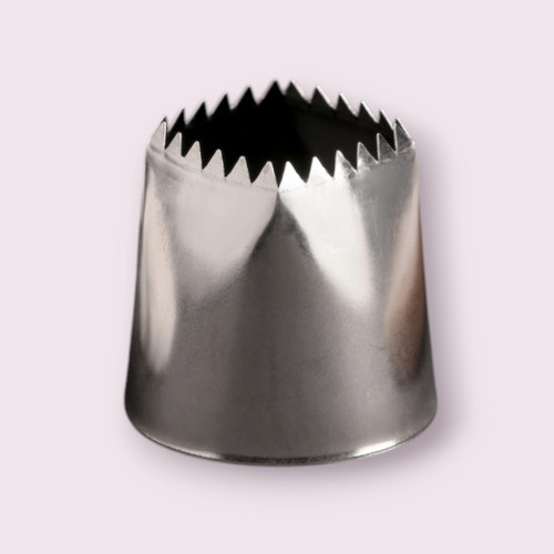 Кондитерская насадка Квадрат Зубчатый для профессионального декорирования тортов и выпечки