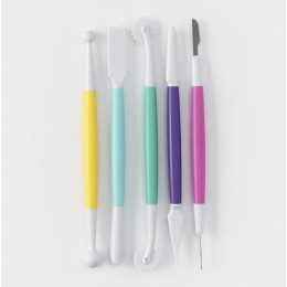 Набор для моделирования кондитерских украшений, 5 шт, 17 см