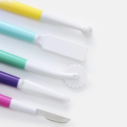 Набор для моделирования кондитерских украшений, 5 шт, 17 см