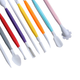 Набор для моделирования кондитерских украшений, 9 штук