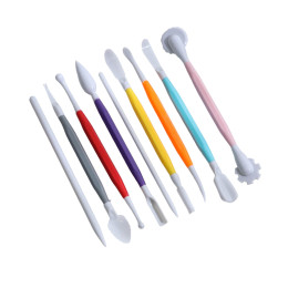 Набор для моделирования кондитерских украшений, 9 штук