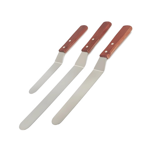 Лопатка металлическая с деревянной ручкой