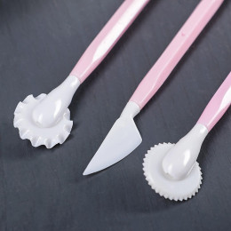 Набор для моделирования кондитерских украшений, 3 штуки