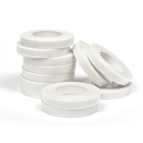 Тейп-лента Белая 1.2 см для кондитеров – идеальна для сладкой флористики и декораций